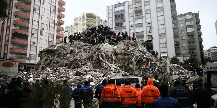 Depremde hayatını kaybedenlerin sayısı 12 bin 873'e yükseldi
