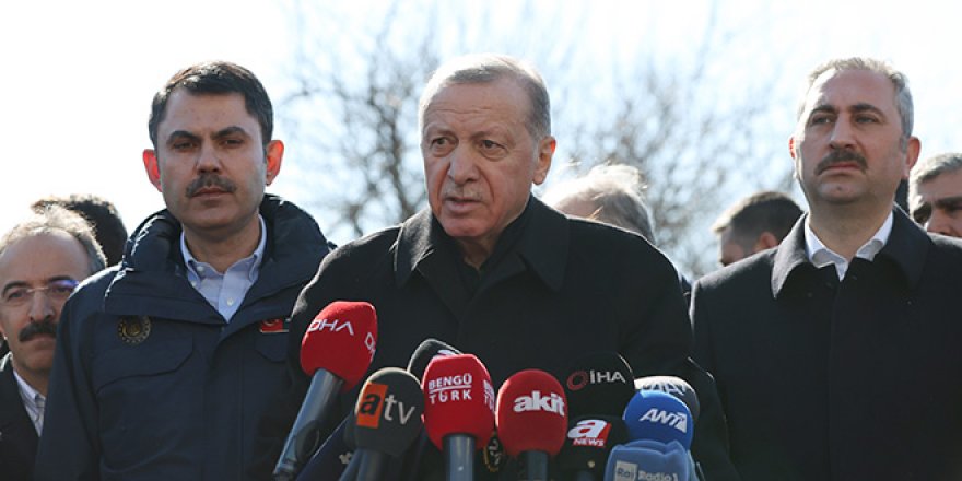 Erdoğan açıkladı: Depremlerde can kaybı 14 bin 14'e yükseldi