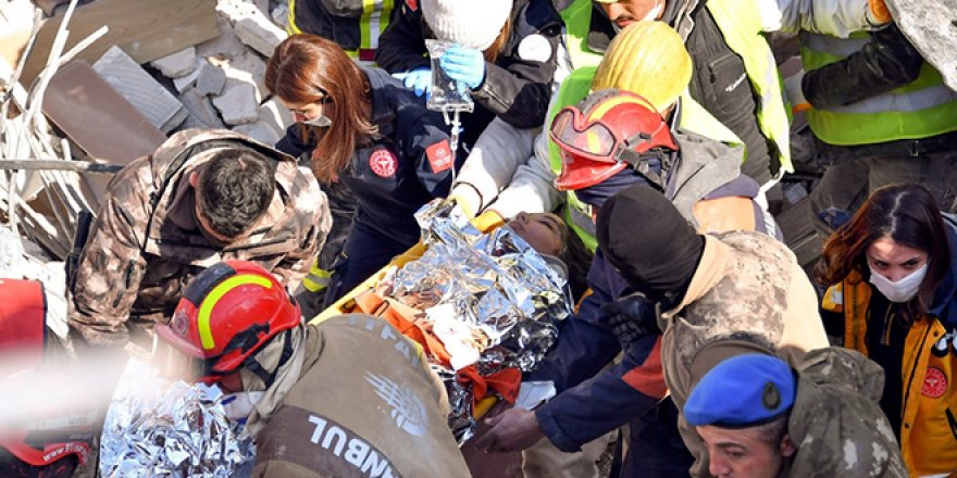 201 saat sonra kurtarılan Emine öğretmen, yoğun bakımda