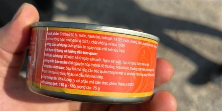 Yurt dışından deprem bölgesine gönderilen konservelerde domuz eti tespit edildi