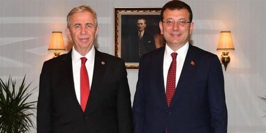 İmamoğlu ile Mansur Yavaş İYİ Parti'ye gitti
