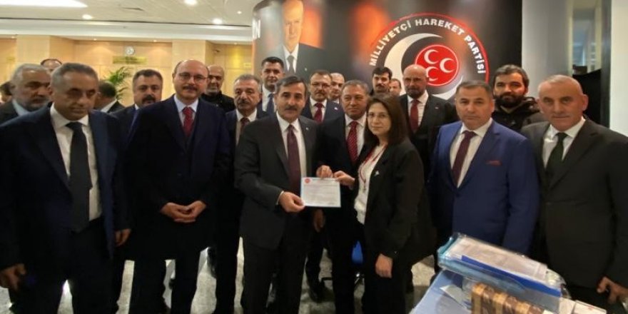 Genel Başkan Önder Kahveci milletvekili aday adayı oldu