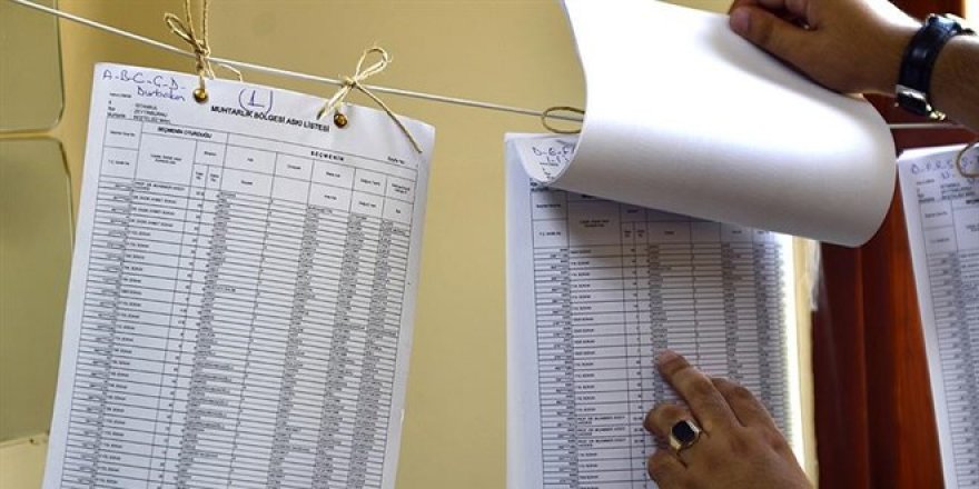 Seçmen listeleri yarın askıya çıkıyor