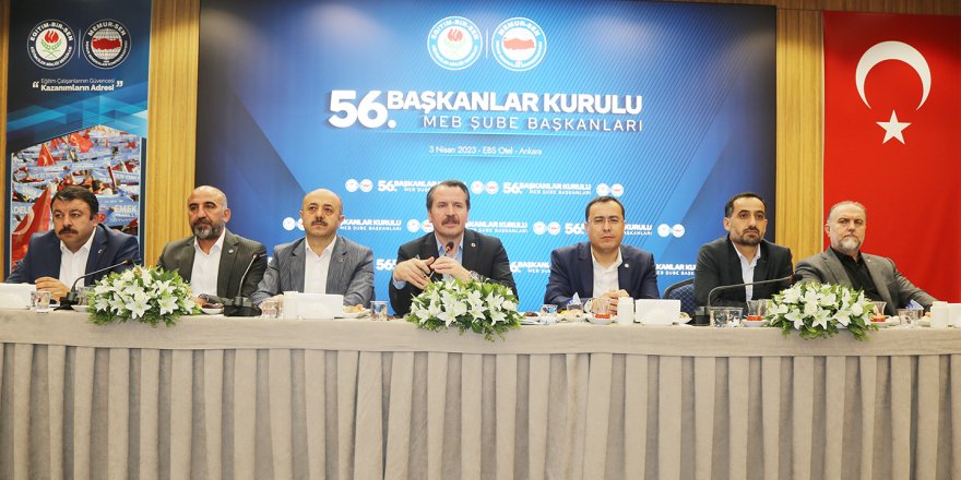 Eğitim-Bir-Sen'den alan değişikliği ve yönetici atama talebi