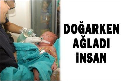 Anne doğumda öldü, bebeği kurtarıldı