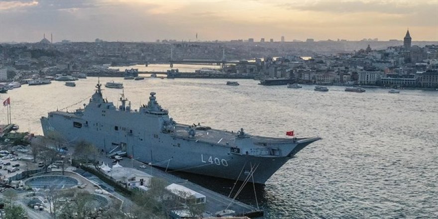 Bakan Akar açıkladı: TCG Anadolu, Karadeniz'i turlayacak