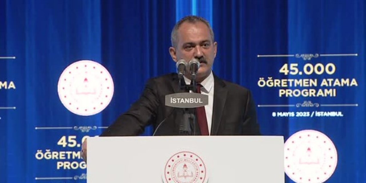 Bakan Özer: Öğretmenlerimizin yüzde 75'i son 20 yılda atandı