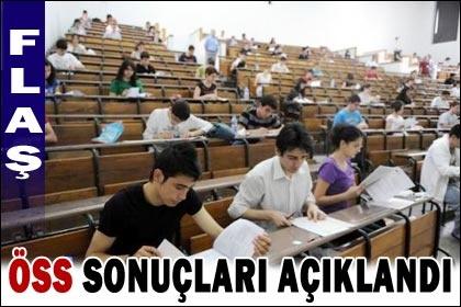 ÖSS ve YDS sonuçları açıklandı