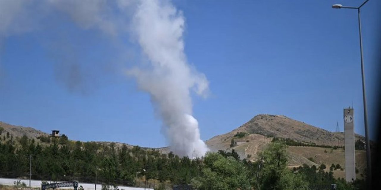 MKE kapsül farbrikasında patlama... Çok sayıda ambulans sevk edildi