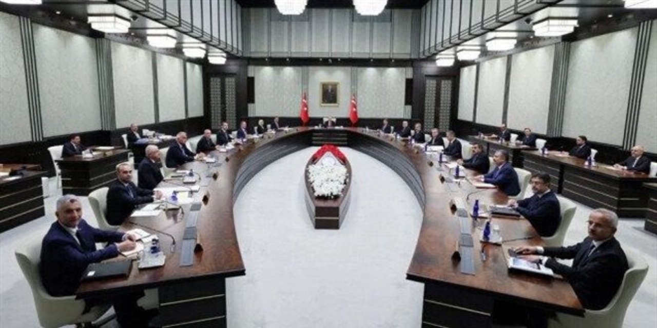 Kabine yarın toplanıyor: İşte gündem maddeleri