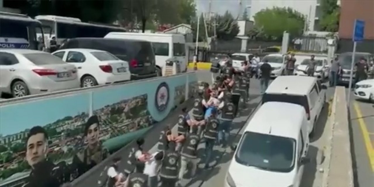 Polis memuru Hakan Telli'yi şehit eden suç örgütünden 37 zanlı tutuklandı