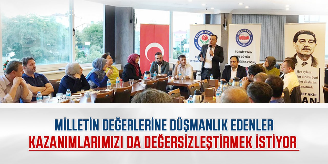 Mesut Öner: Sorunları çözen de çözecek olan da Eğitim-Bir-Sen’dir