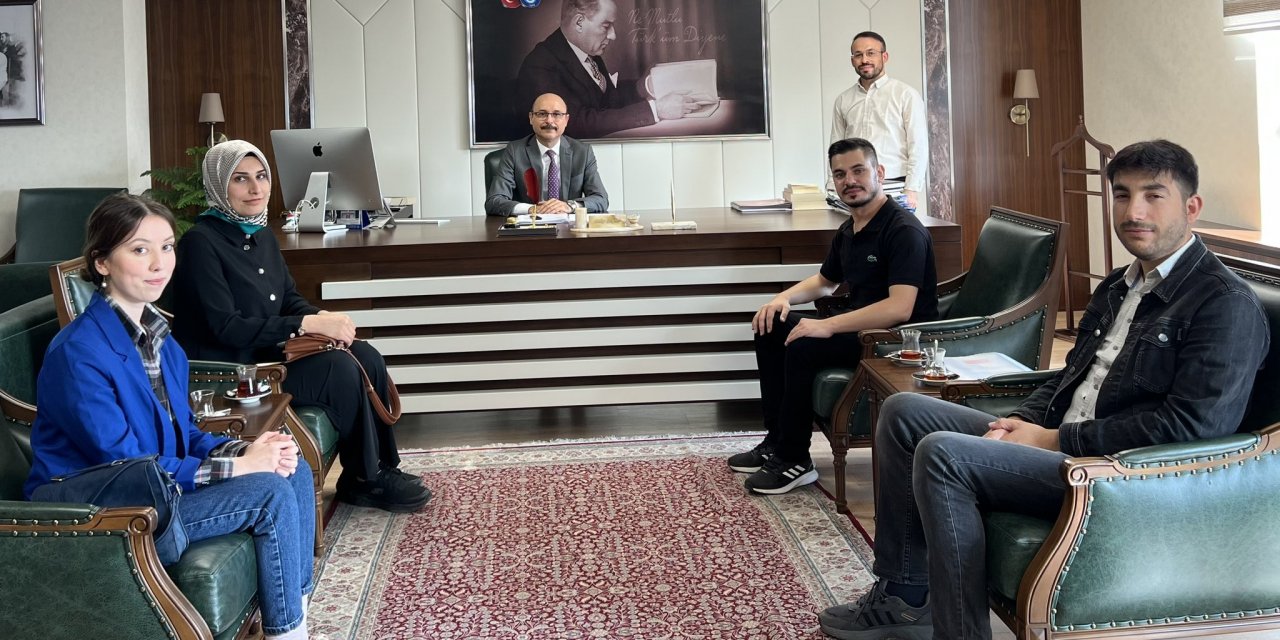 Atama bekleyen öğretmenlerden Talip Geylan’a ziyaret