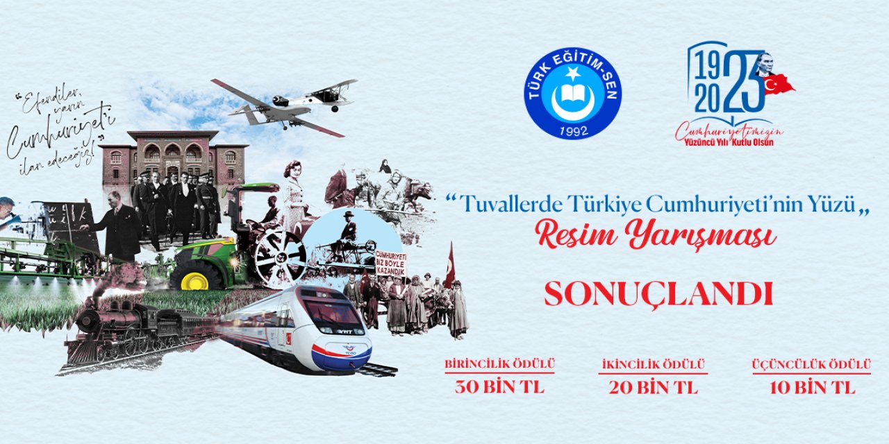 “Tuvallerle Türkiye Cumhuriyeti’nin Yüzü” Resim Yarışması Sonuçlandı