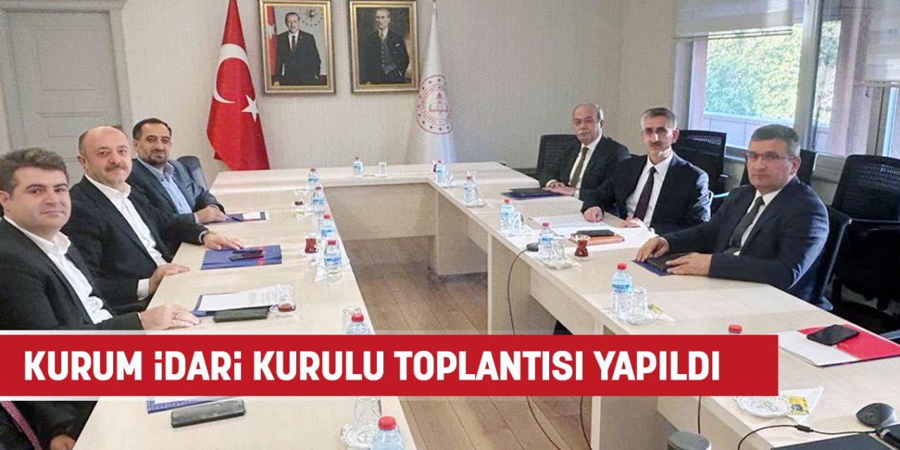 MEB Kurum İdari Kurulu Toplantısı yapıldı! İşte gündeme taşınan maddeler!