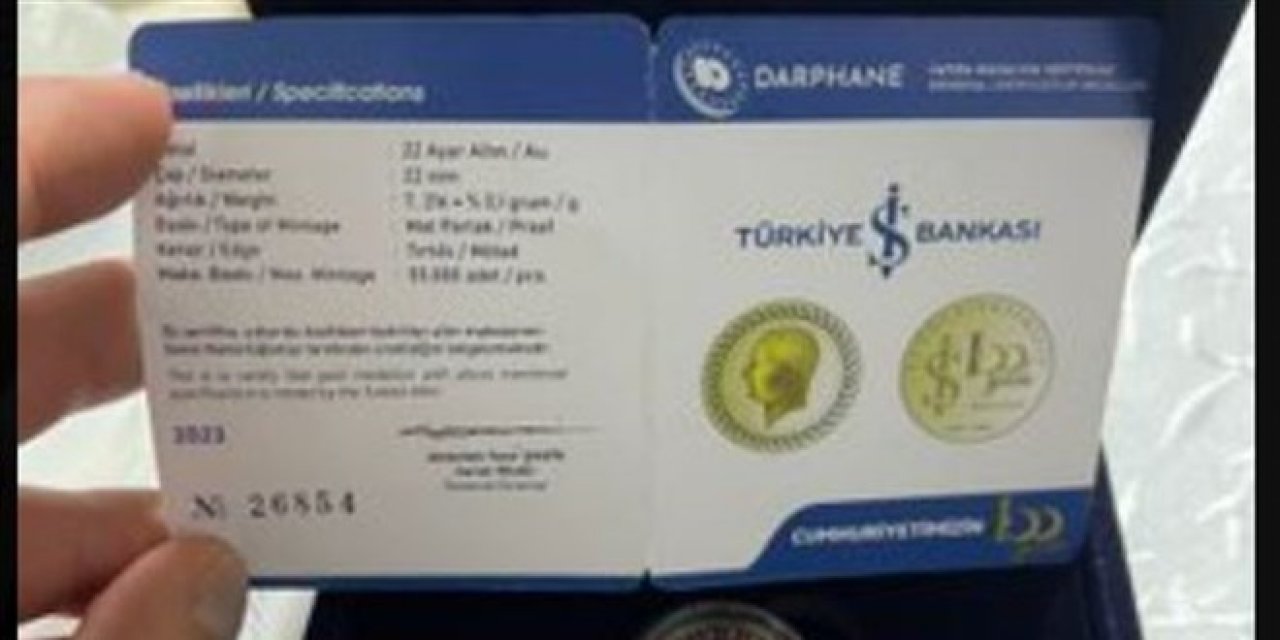 İş Bankası çalışanı ve emeklilerine 7 gram altın dağıttı