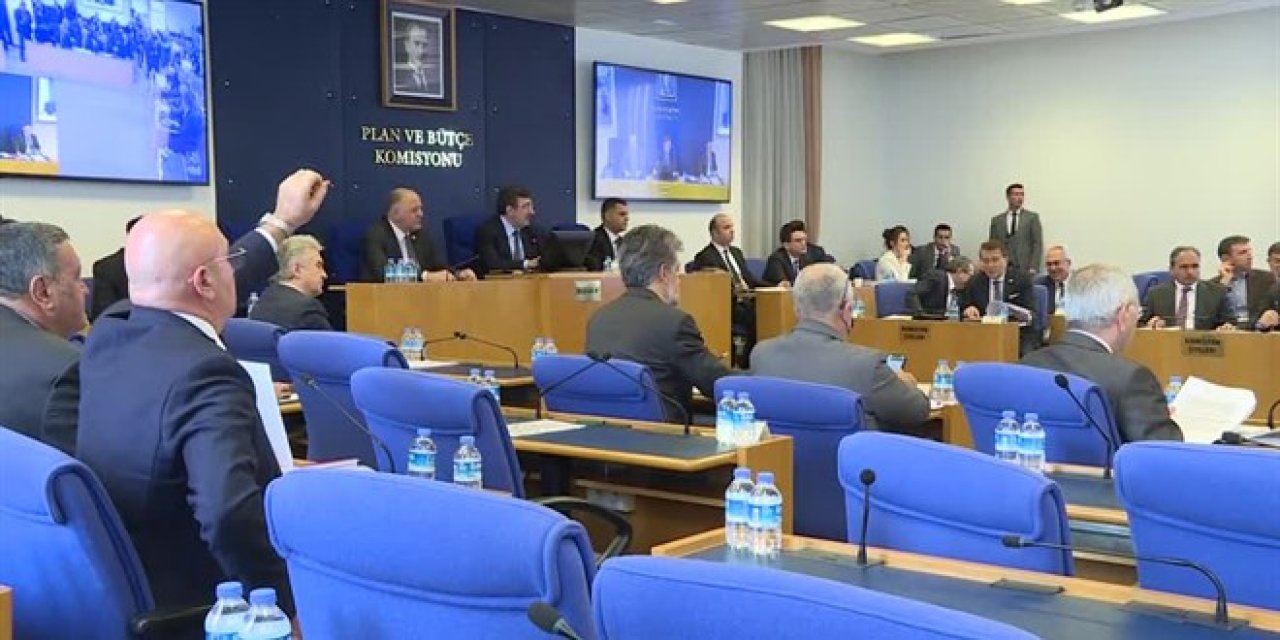 2024 yılı bütçesi TBMM Plan ve Bütçe Komisyonunda