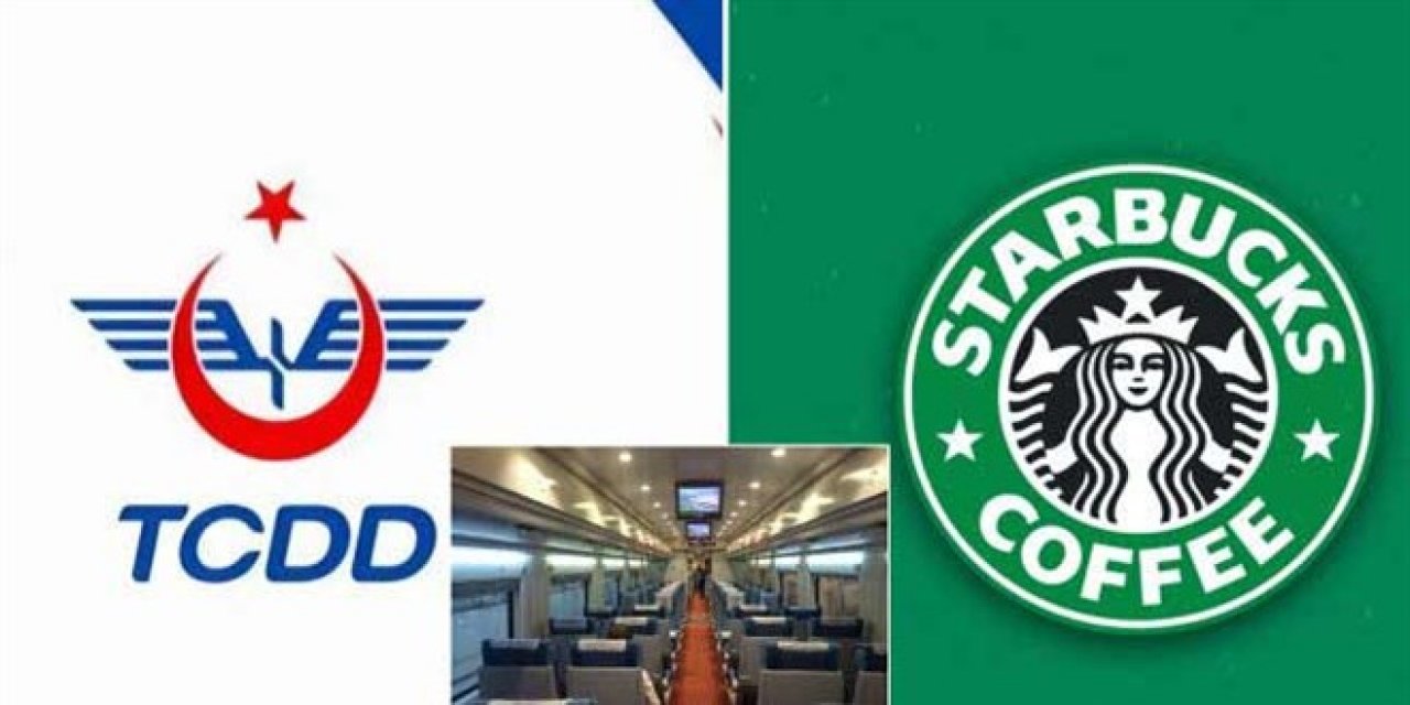 TCDD, İsrail'e destek veren Starbucks'ı hızlı trenlerden kaldırdı