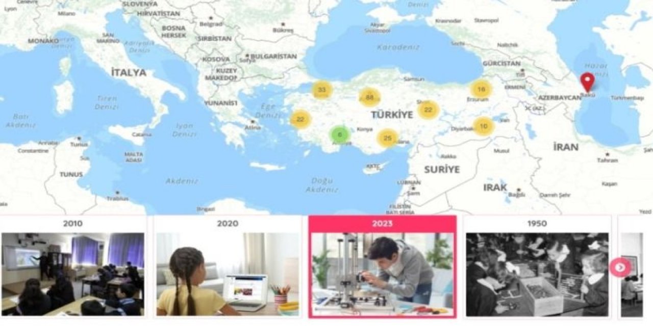 MEB'den Yeni Bir Uygulama: Akıllı Eğitim Haritası