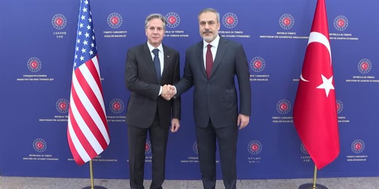 Bakan Fidan, ABD Dışişleri Bakanı Blinken ile bir araya geldi