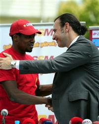 Butragueno, gazetecilerin sorularını yanıtladı.