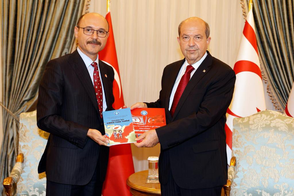 Genel Başkan Talip Geylan'dan KKTC Cumhurbaşkanı Ersin Tatar’a Ziyaret