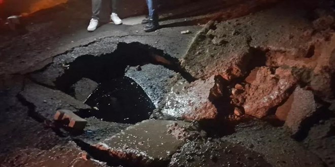 Adıyaman'da NATO Boru Hattı'nda patlama