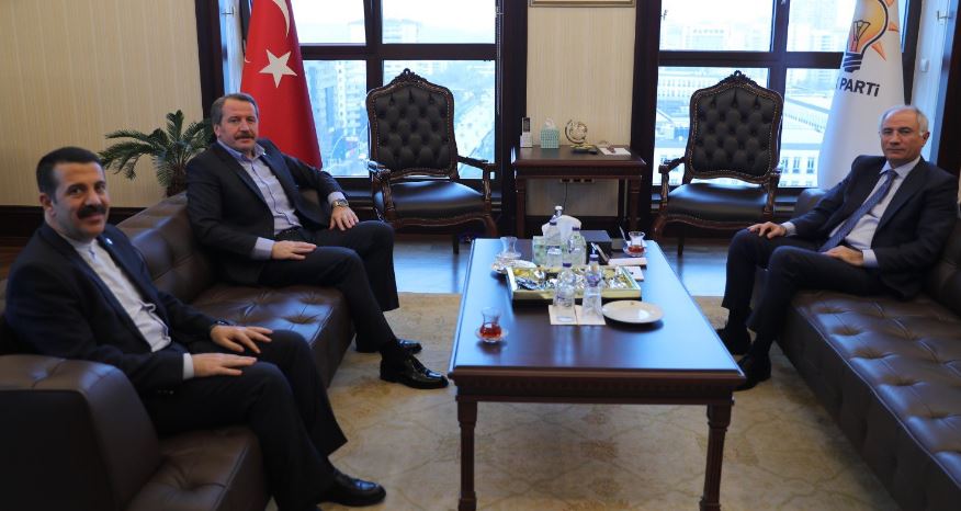 Genel Başkan Yalçın’dan AK Parti’ye Ziyaret