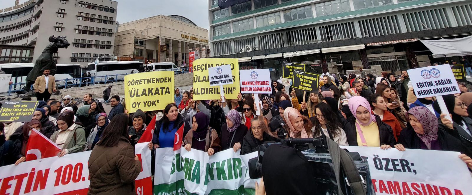 Öğretmen Adayları Ankara'dan Seslerini Duyurmaya Çalıştı