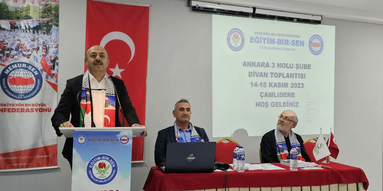 Eğitim-Bir-Sen Genel Sekreteri Talat Yavuz'dan Adalet Vurgusu