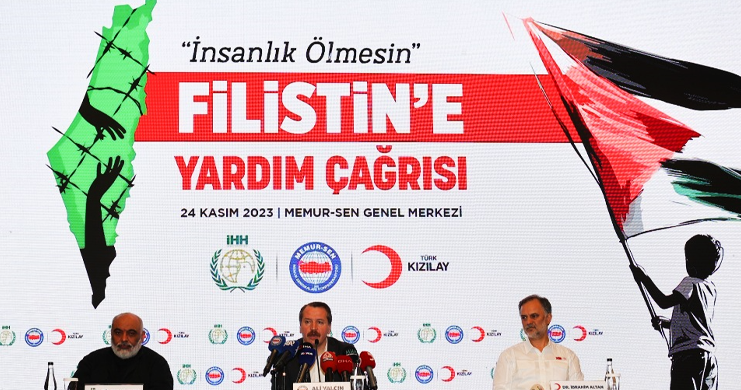 Filistin'e Destek Kampanyası için Buluştular