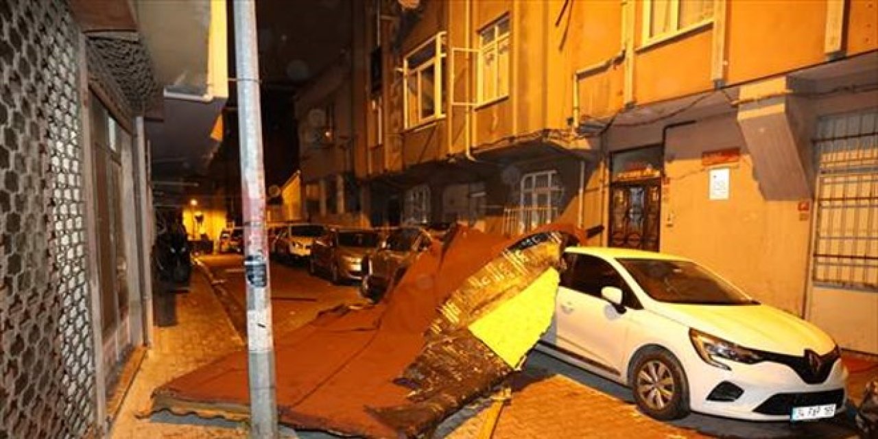 İstanbul'da lodos ve sağanak etkili oluyor