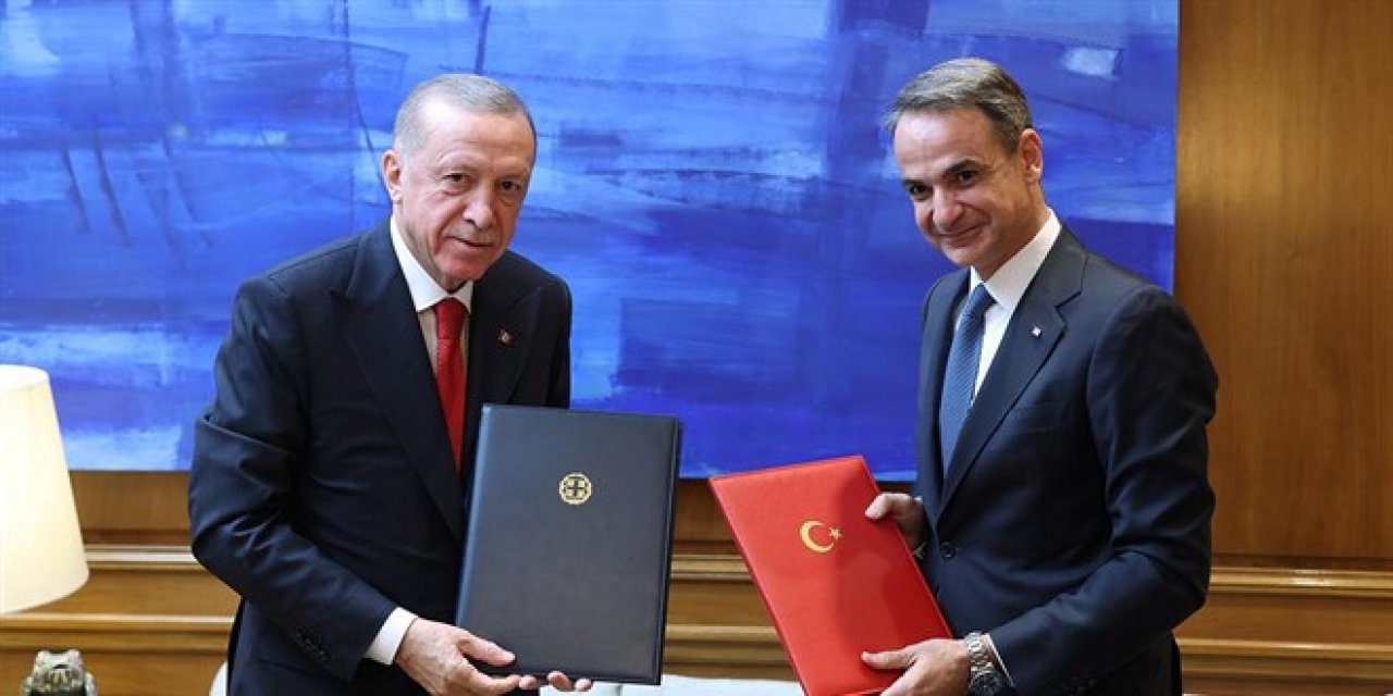 Cumhurbaşkanı Erdoğan, Atina Bildirgesi'ni imzaladı