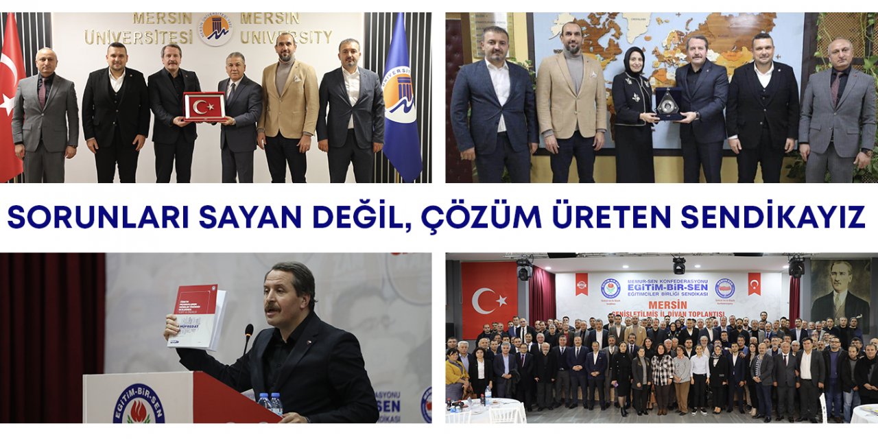 Ali Yalçın: Sorunları sayan değil, çözüm üreten sendikayız!