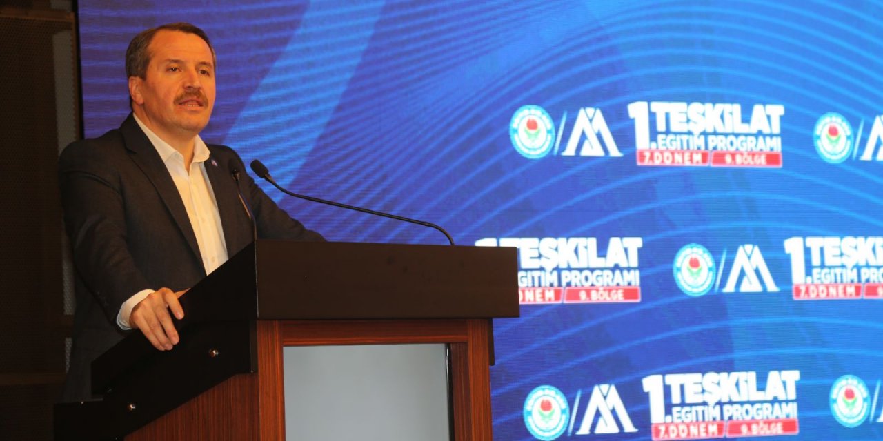 Ali Yalçın'dan 9. bölge eğitim toplantısında önemli açıklamalar!