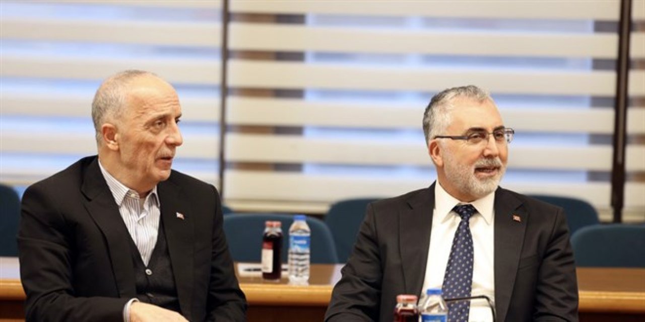 Bakan Işıkhan'dan TÜRK-İŞ'e asgari ücret ziyareti