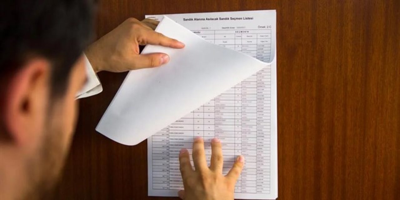 Seçmen Kaydı Sorgulama Ekranı (Nerede Oy Kullanacağım?)