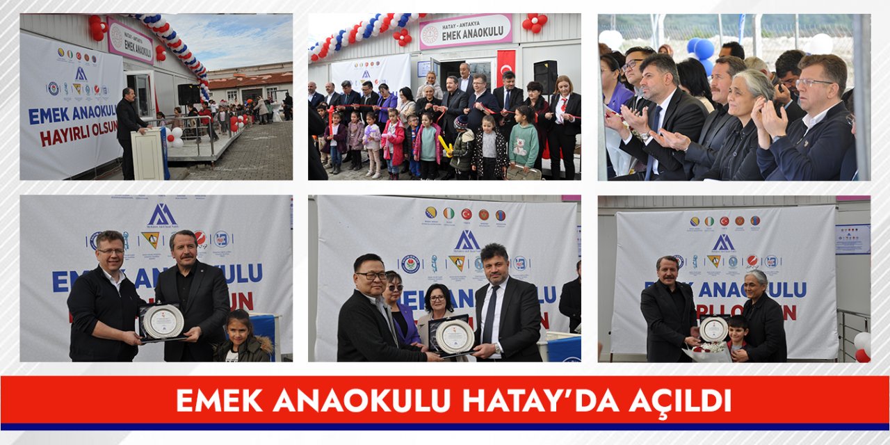 Emek Örgütlerinden "Emek Anaokulu" Açılışı!