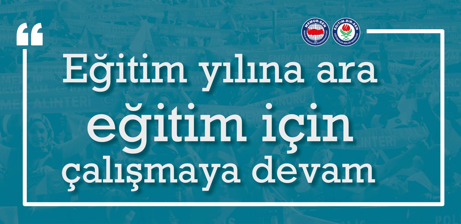 Eğitimin Bilindik Sorunları Çözüm Beklemeye Devam Ediyor!