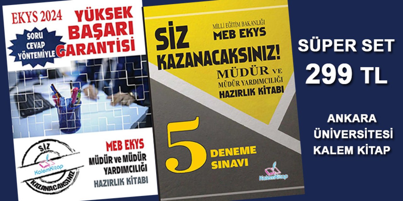 MEB EKYS (Müdür ve Müdür Yardımcılığı) 2024 Sınav Kazandıran Set