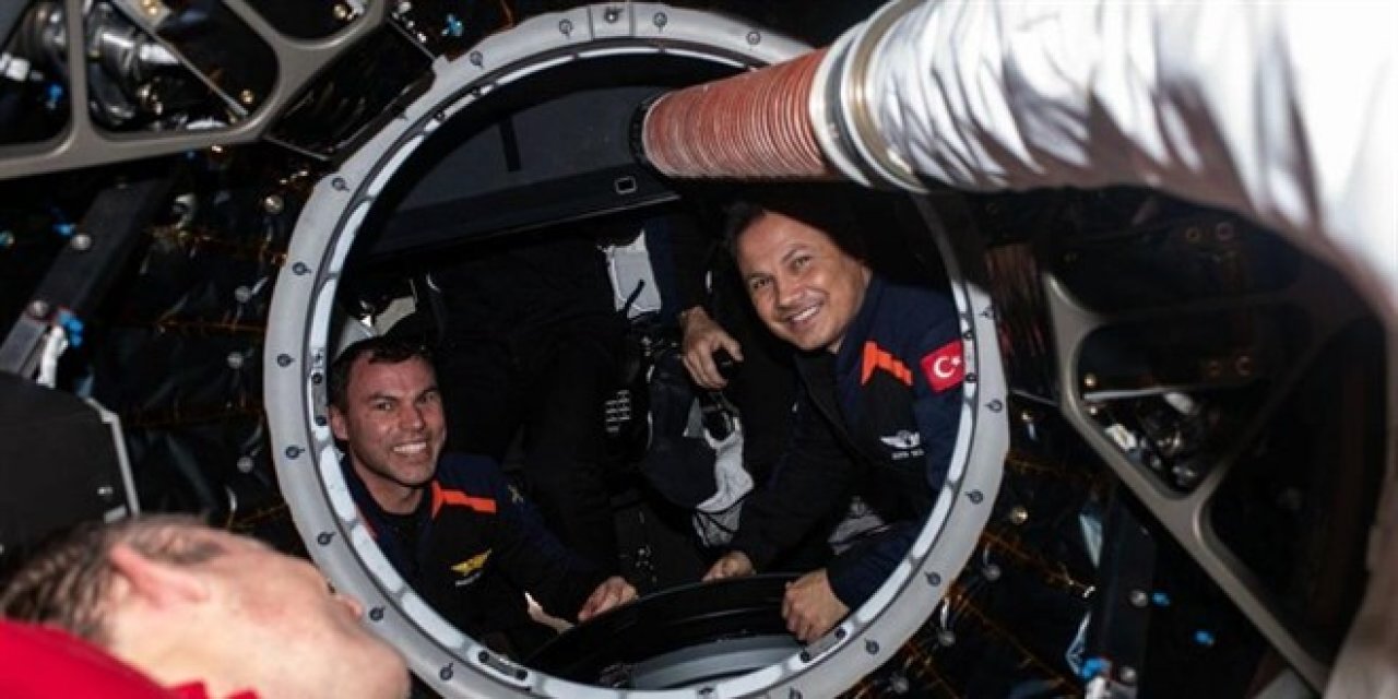 Türkiye'nin ilk astronotu Gezeravcı, güne yeni deneylerle başladı