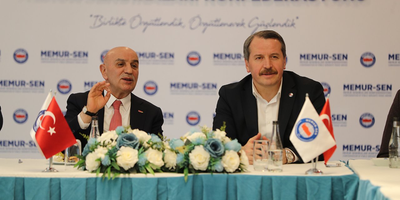 Turgut Altınok’tan Memur-Sen'de Mesaj:  Ankara’yı hep beraber yöneteceğiz!