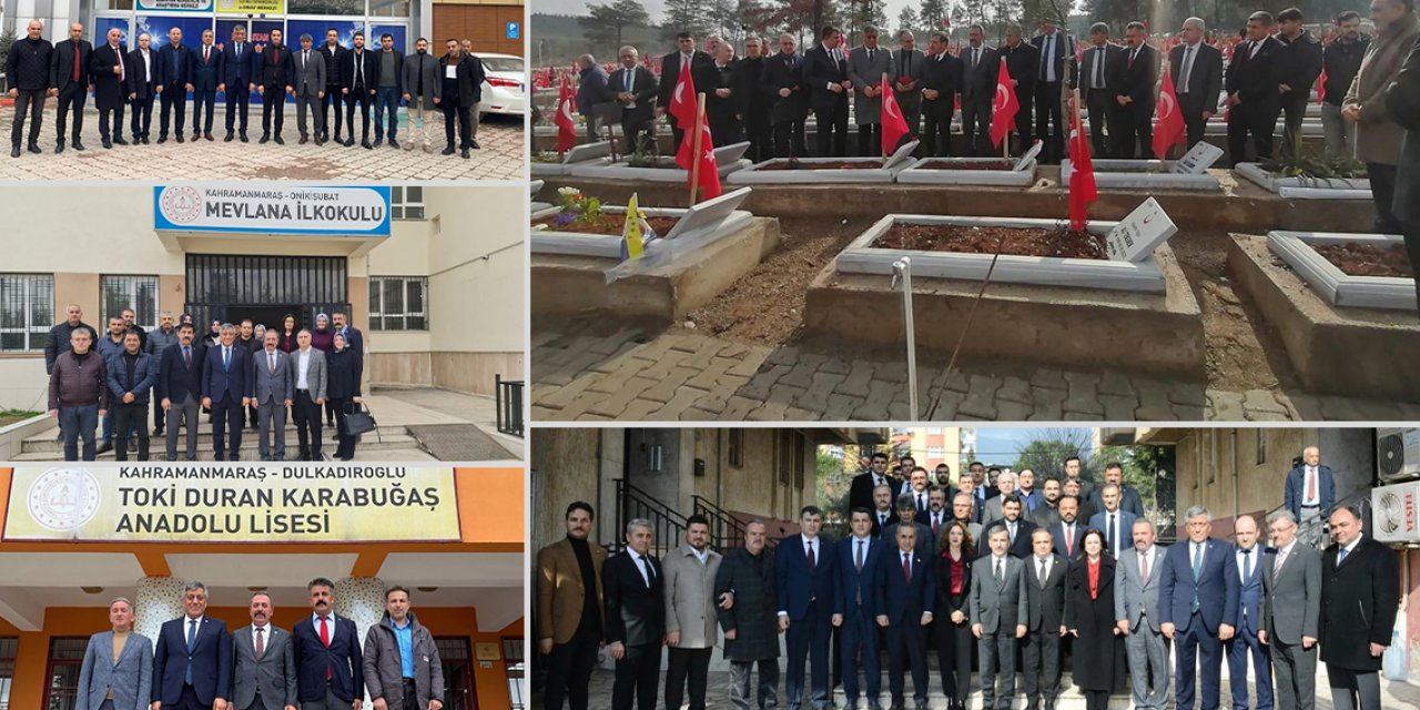 Haydar Urfalı, Asrın Afetinin Yıl Dönümü Dolayısıyla Kahramanmaraş’ta