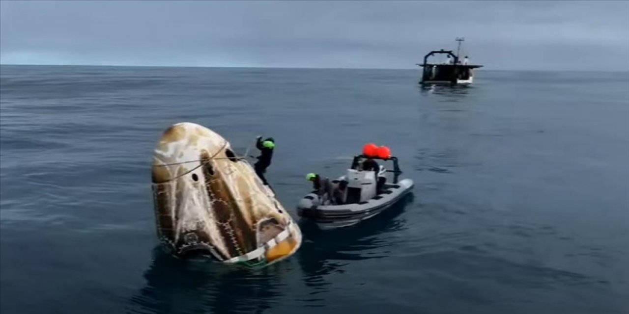 Alper Gezeravcı Dünya'ya döndü