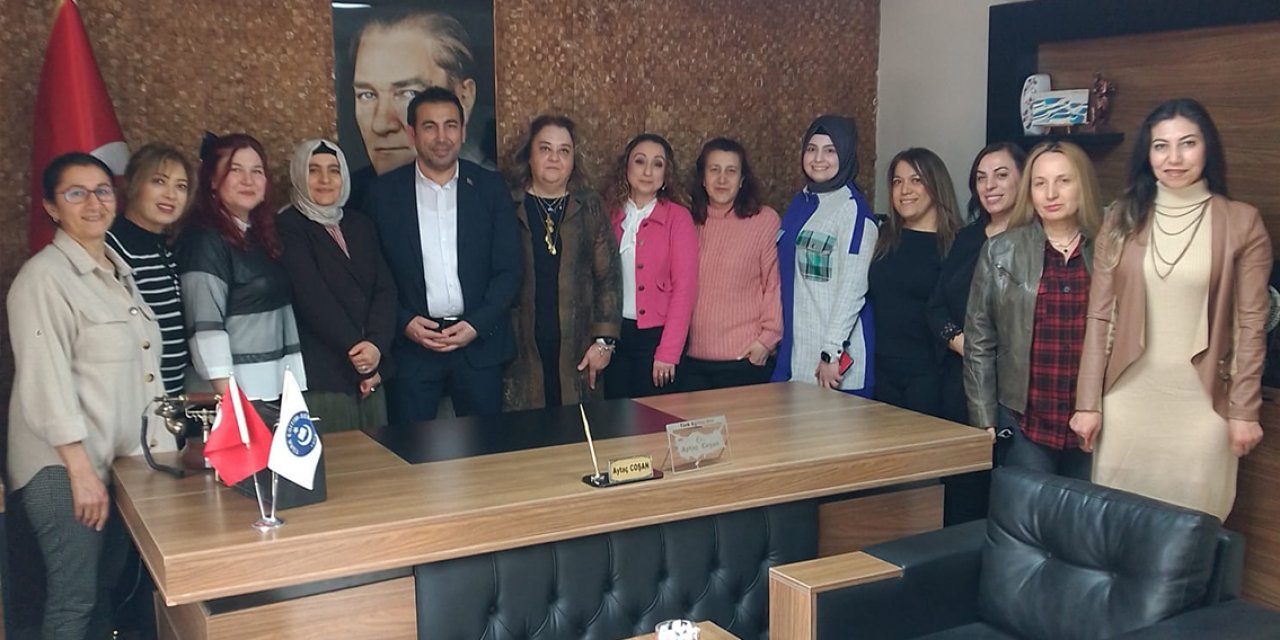 Türk Eğitim-Sen Merkez Kadın Komisyonu'ndan Ankara 6 No’lu Şubeyi Ziyaret