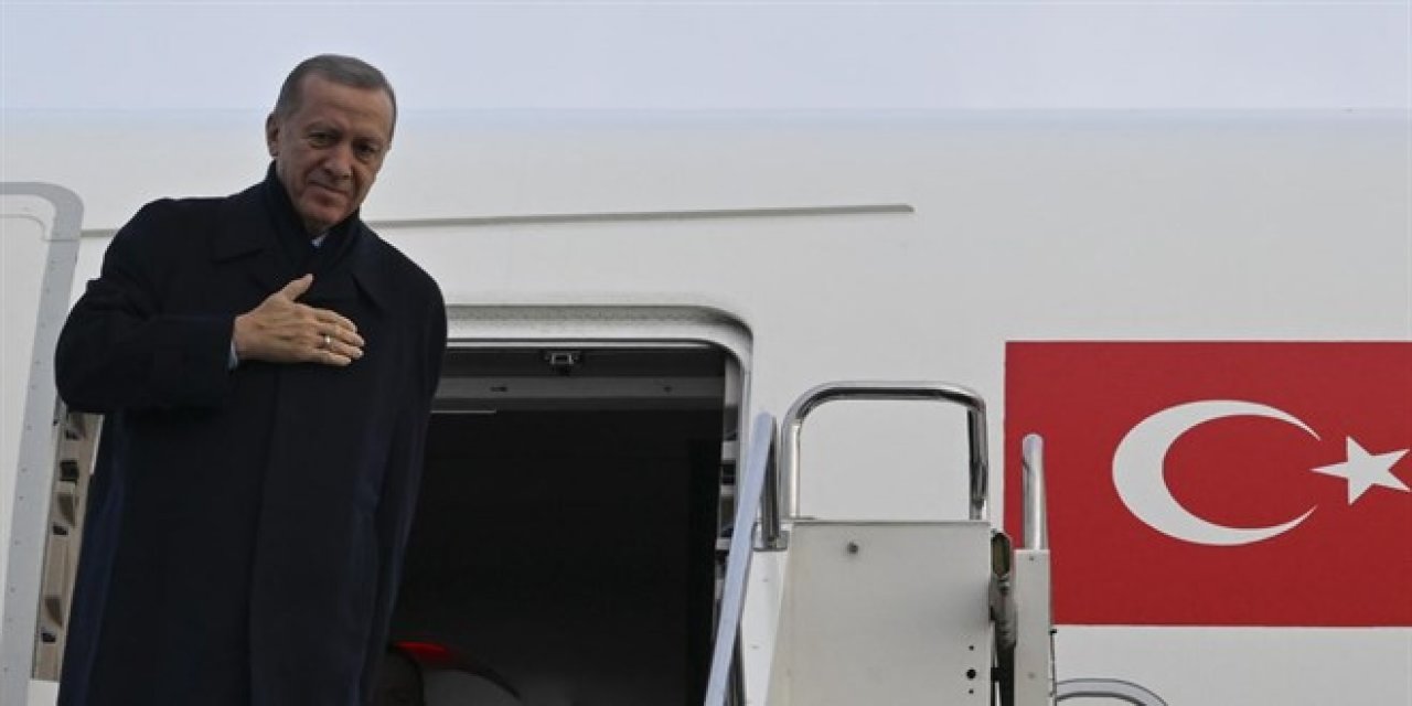 Cumhurbaşkanı Erdoğan Mısır'a gitti