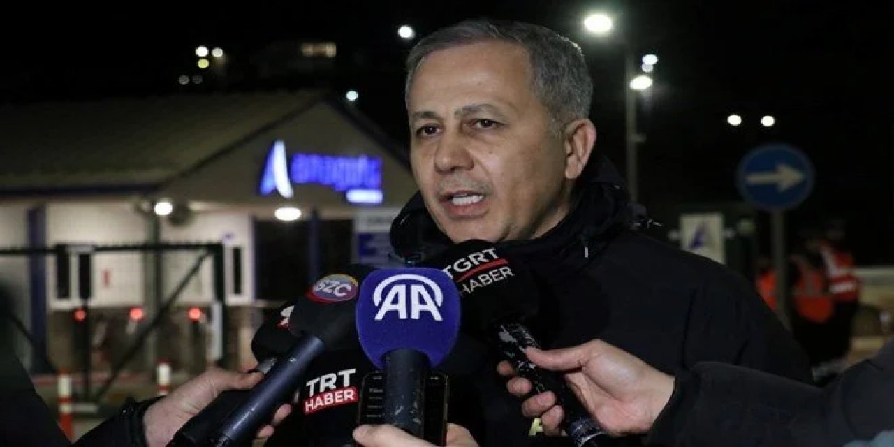 Bakan Yerlikaya: 3,5 milyon metreküp toprak daha kayabilir