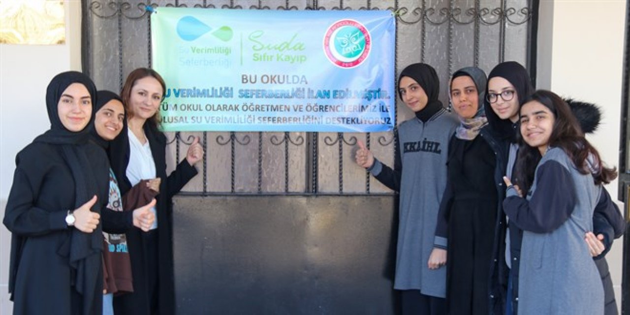 Diyarbakırlı öğrencilerin su verimliliğine ilişkin projesi 3 ülkeye yayıldı