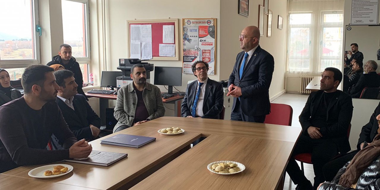 Erhan Bayram, Bingöl’de Eğitim Çalışanları İle Bir Araya Geldi