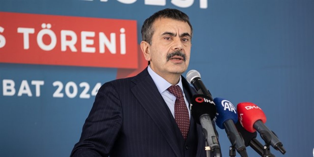 Bakan Tekin: Haziran'dan itibaren 3 binin üzerinde derslik protokolü yaptık